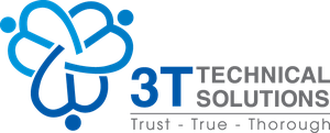 Logo 3T Technical Solutions - Công ty TNHH Giải pháp Kỹ thuật 3T